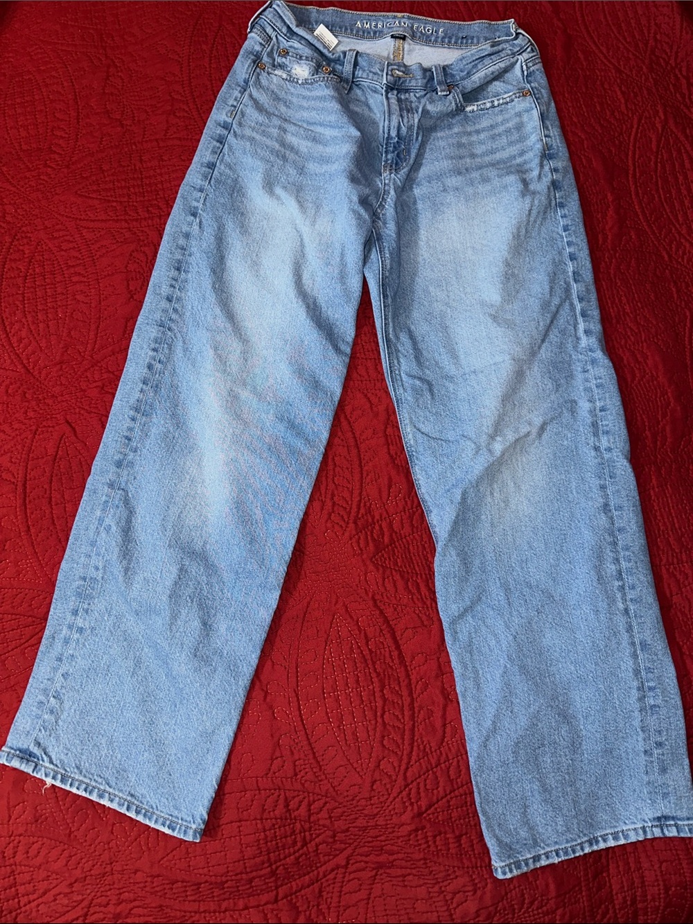 American Eagle Outfitters stovepipe Jeans in Light Blue size 4